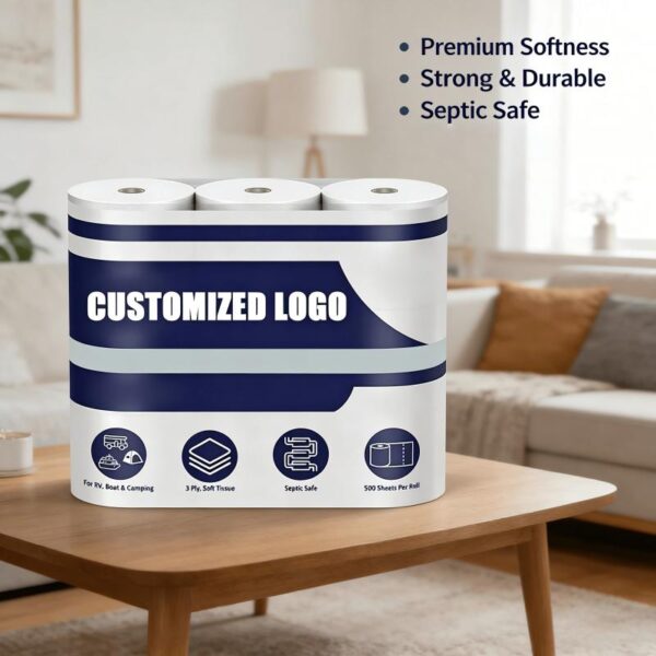 Flushable Soluble Toilet Roll