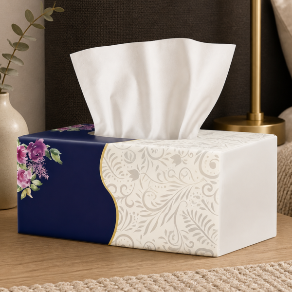 Factory Direct Eco Friendly  Facial Tissue Paper