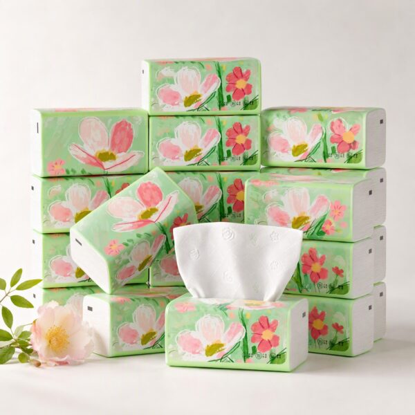 4 Ply 100 Pulls Facial Tissue Paper