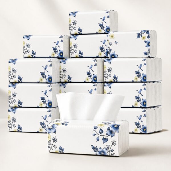 2 Ply Center-pull Individual Packs Soft Facial Tissue