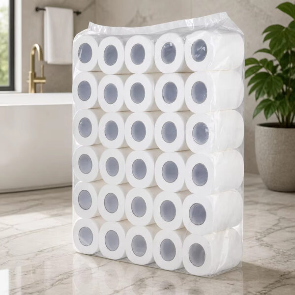 Pure Virgin Wood Pulp White Toilet Paper